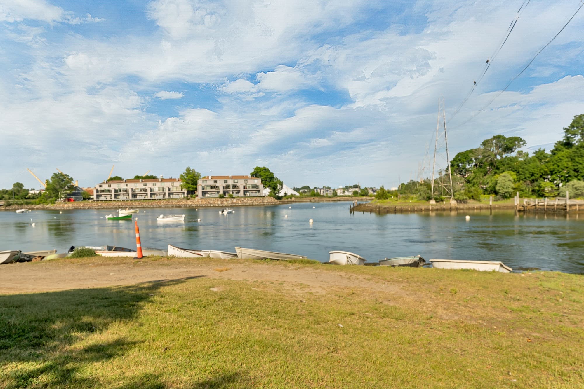 North Mill Pond and the waterfront a short walk away